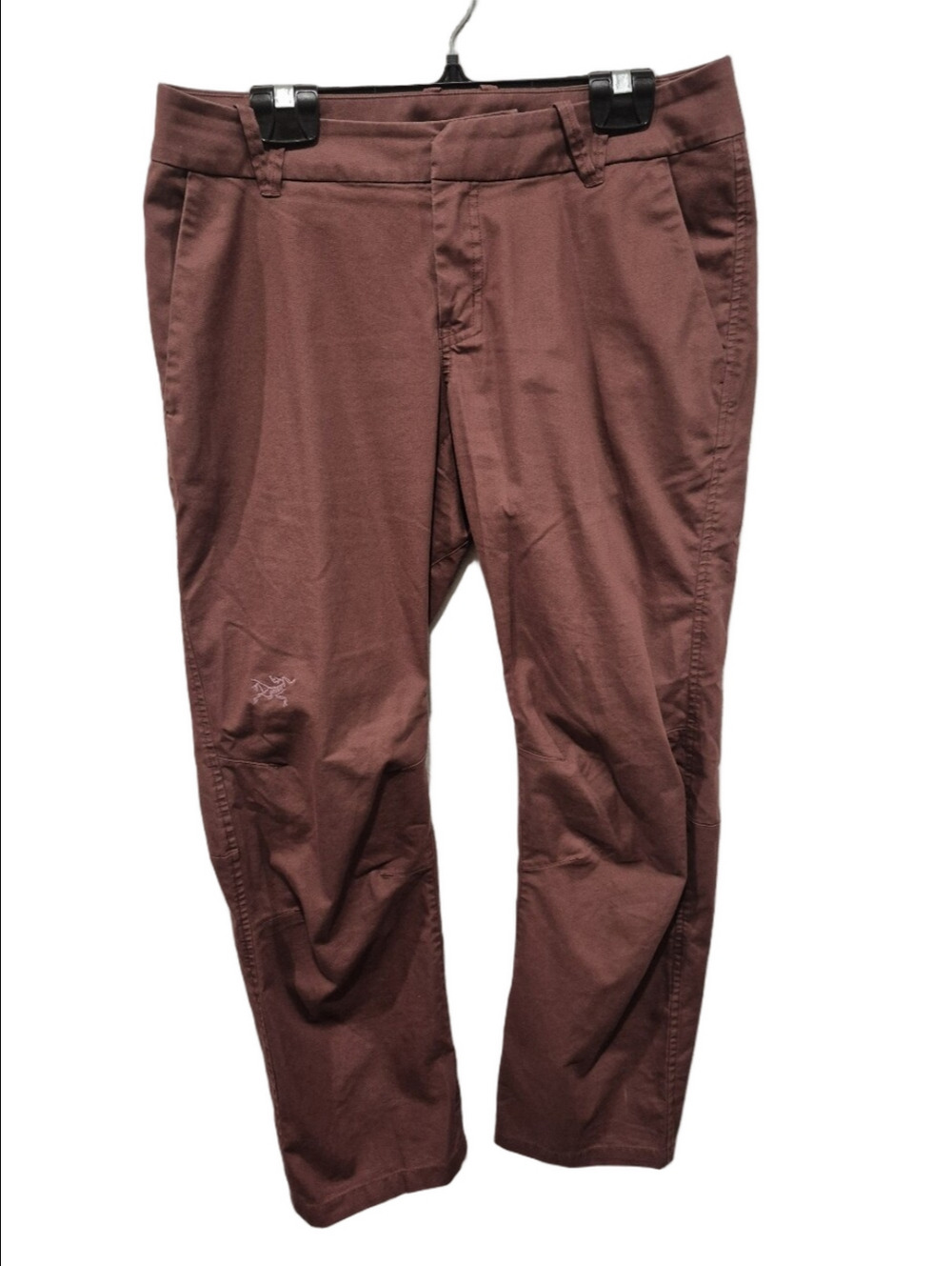 Arc'teryx A2B Chino Pants Womens Maroon Red Size 6 Low Rise Urban Commuter